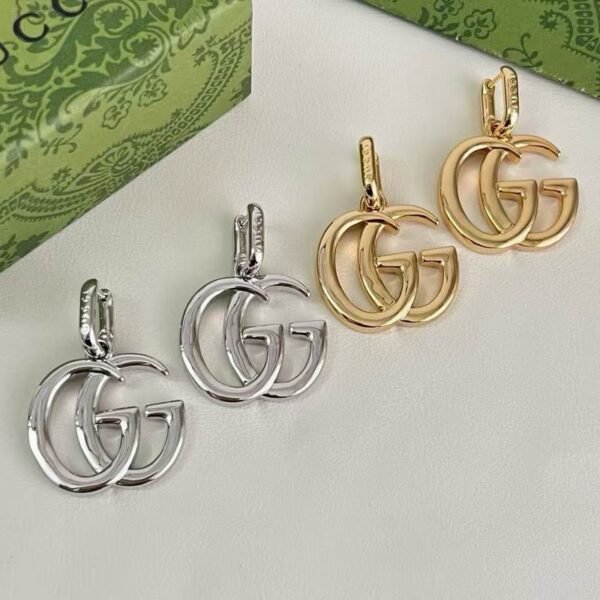 Gucci Openwork GG Drop Earrings
