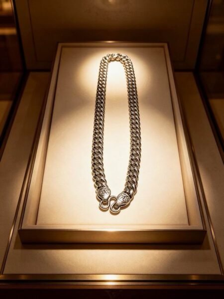 Louis Vuitton Chunky Curb Chain Necklace