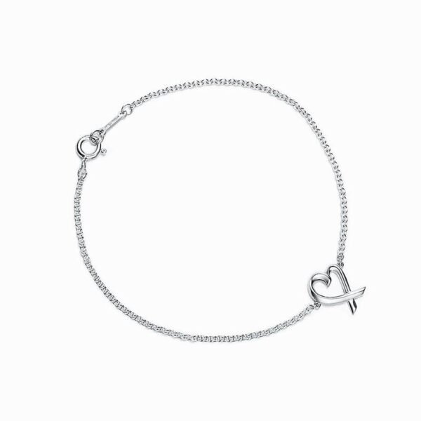 Tiffany Heart and Arrow Chain Bracelet